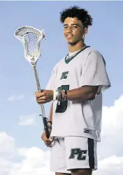  ?? MATIAS J. OCNER mocner@miamiheral­d.com ?? Pine Crest’s Jordan Faison scored 54 goals and stood out on defense this season. Faison is headed to Notre Dame.