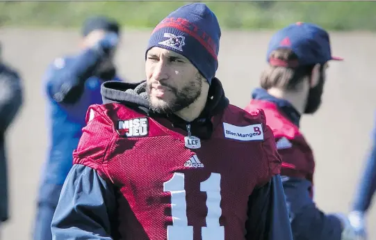  ?? PIERRE OBENDRAUF ?? Alouettes linebacker Chip Cox has enjoyed a bounce-back season after playing through injury last year, and wants to see Montreal finish the campaign on a winning note.