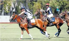  ?? Picture: Reuters ?? Prince Harry at full gallop during a polo match in Rome to raise funds for his charity, Sentebale, which helps children in Lesotho, Malawi and Botswana.