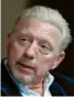  ??  ?? Boris Becker