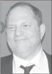  ??  ?? Harvey Weinstein