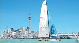  ??  ?? Explore Sailing leads outings on Auckland’s Waitemata Harbour in a former America’s Cup Yacht used by Team New Zealand.