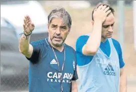  ?? FOTO: EFE ?? El técnico maño, Natxo González, avisó que el duelo no será como el de Liga