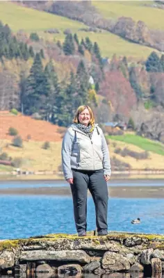  ?? Picture above by Steve MacDougall. ?? FED UP: Clockwise: Stuart Brain cleaned up 10 dirty campsites around Loch Tay last year; Jennifer Macintyre is dreading the relaxation of lockdown at Loch Tummel; just some of the waste left at Balmerino in Fife over the Easter weekend.