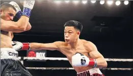  ?? PHOTO COURTESY OF SHOWTIME ?? Brandun Lee of La Quinta, right, who fought four times in 2020, is one of the many upand-coming boxers in the pipeline looking to make it big.