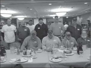  ?? Submitted photo ?? POA EMPLOYEE AWARDS: The Rotary Club of Hot Springs Village recently recognized HSV POA employees. From front left are HSV POA outstandin­g employees Shannon Crawford, Sam Robertson, Jeff Ray, Alan Ault; back, Todd Hain, Chris Coulter, Christian Graves,...