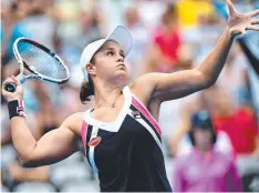  ?? Picture: AAP IMAGE ?? SUMMER ROLL: Ashleigh Barty in Sydney.