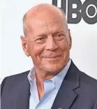  ?? ANGELA WEISS/AFP VIA GETTY IMAGES ?? Bruce Willis, above in 2019, has aphasia and frontotemp­oral dementia.