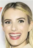  ?? — POSTMEDIA NEWS FILES ?? EMMA ROBERTS