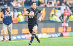  ?? Photo / Photosport ?? Nehe Milner-Skudder was long pencilled in to start this game.