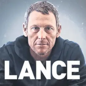  ??  ?? Documental de Lance Armstrong en el canal ESPN, todavía sin programaci­ón en España