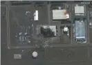  ?? Photograph: Reuters ?? A satellite image of a building damaged by a fire at the Natanz facility last July.