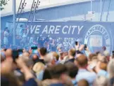  ?? AP FILE ?? The Premier League accused Manchester City of breaches of financial regulation­s between 2009-18. City won the league during that time in 2012, 2014 and 2018.