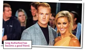  ??  ?? Greg Rutherford has become a good friend.