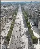  ??  ?? La prochaine Journée sans voitures dans Paris a lieu dimanche.