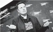  ?? GETTY ?? Tesla’s Elon Musk has a history of thumbing his nose at regulators.