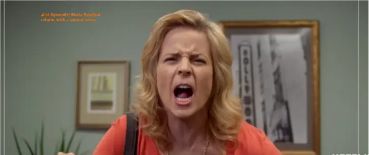  ??  ?? Just Dynamite: Maria Bamford returns with a second series