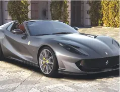  ??  ?? Based on their carbon-dioxide emissions, cars such as the Ferrari will be paying punitive fines