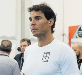  ?? FOTO: EFE ?? Recuperado Nadal puede volver a la competició­n en la Copa Davis, frente a Alemania