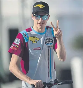  ?? FOTO: GETTY ?? Alex Márquez El piloto de Cervera aspira al título y a un puesto en Motogp