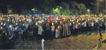  ?? ?? El lanzamient­o de globos de luces en homenaje a los difuntos se hará mañana en Concepción.