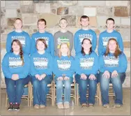  ?? COURTESY PHOTO ?? These Farmington FFA students attended the 360 and Chapter Greenhand Conference: back row: Jackson Biswell, Tristan Gaddy, Bryce Pittman, Seth Horn, Jackson Parker; front: Liz Jones, Dixie Miller, Abby Dismang, Jordan Horn, Skyler Wallen.