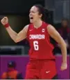  ?? FRANK GUNN, THE CANADIAN PRESS ?? Shona Thorburn celebrates the team’s victory over Great Britain at the Olympic in London on July 30, 2012.