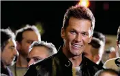  ?? CHRIS PIZZELLO / AP ?? Former NFL quarterbac­k Tom Brady, a cast member and producer of “80 for Brady” attends the movie’s premiere Tuesday in Los Angeles.