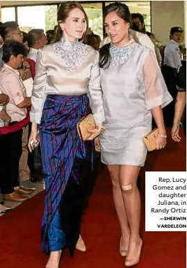 Lucy Torres-Gomez and daughter Juliana, Heart Evangelista, Jinkee