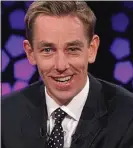  ??  ?? gimme a break: Ryan Tubridy should offer relief from virus coverage