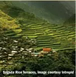  ??  ?? Sagada Rice Terraces, image courtesy Intrepid