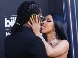  ?? © ?? Cardi B en Offset. pn