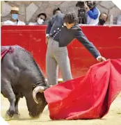  ??  ?? Curro Díaz realizó una faena de temple.