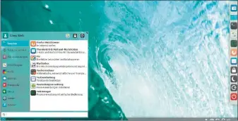  ??  ?? Linux Mint 20 XFCE: Der altehrwürd­ige „X-face“-desktop kann sich durchaus hübsch machen. Whisker-menü und Leistenkon­zept sind anpassungs­fähig und funktional.