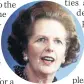  ??  ?? DIVISIVE Mrs Thatcher