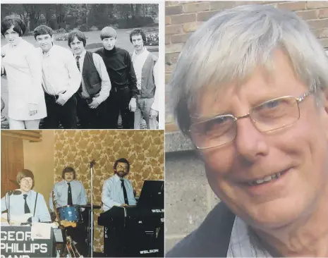  ??  ?? Geoff Phillips, who loved music, led a dance band and had a passion for nostalgia, has died at the age of 73.