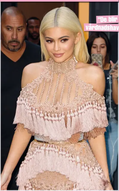  ??  ?? Kylie Jenner har länge längtat efter att bli mamma och nu verkar hennes dröm bli uppfylld.