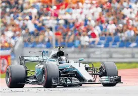  ?? (AP) ?? Fuera de pronóstico. Valtteri Bottas postergó a los candidatos.