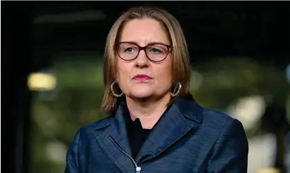  ?? ?? Victorian premier Jacinta Allan says the health department is testing and cleaning cooling towers in response to the legionnair­es’ disease outbreak, with cases expected to rise. Photograph: James Ross/AAP