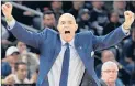  ?? JOHN J. KIM/CHICAGO TRIBUNE ?? Dave Leitao learned program building under Jim Calhoun. Now, as UConn joins the new Big East, Leitao, the head coach at DePaul, will be one of the Huskies rivals.