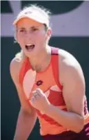  ?? FOTO BELGA ?? Elise Mertens.