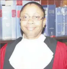  ?? ?? Acting Chief Justice Roxane George-Wiltshire