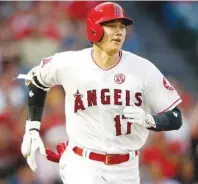  ?? (AFP) ?? Restricted to a designated hitter role last season, Shohei Ohtani belted 18 home runs with a batting average of .286.