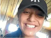  ??  ?? Halayna Wagstaff, 17, died in a crash on the outskirts of Te Puke in 2018. Jason Whero Anaru-Emery, 19, of Maketu is accused of her manslaught­er.