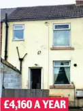  ??  ?? Homes under the hammer: The terraced and semi-detached homes in Sunderland and County Durham all have two bedrooms