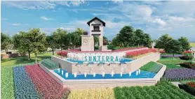  ?? Courtesy of GHBA ?? HistoryMak­er Homes is building a GHBA Benefit home in the new community of Sunterra in Katy.