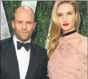  ??  ?? Jason Statham and rosie huntington-Whiteley