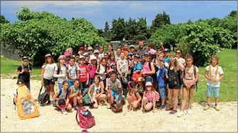  ??  ?? Sortie de fin d’année pour les cours moyens de l’école Roger Torreilles