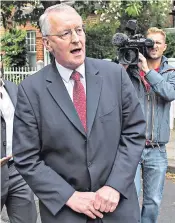  ??  ?? Hilary Benn, who was sacked as shadow foreign secretary after reports of a ‘coup’