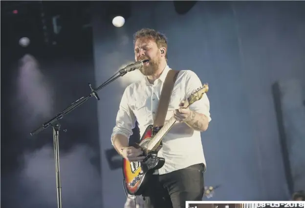  ??  ?? 0 Frightened Rabbit singer Scott Hutchison hasn’t been seen since 1am yesterday